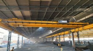 APR Cranes successfully installed a 200-ton double girder EOT crane at Steel Plant