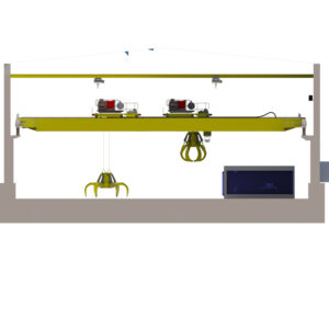 10 ton eot crane for steel plant